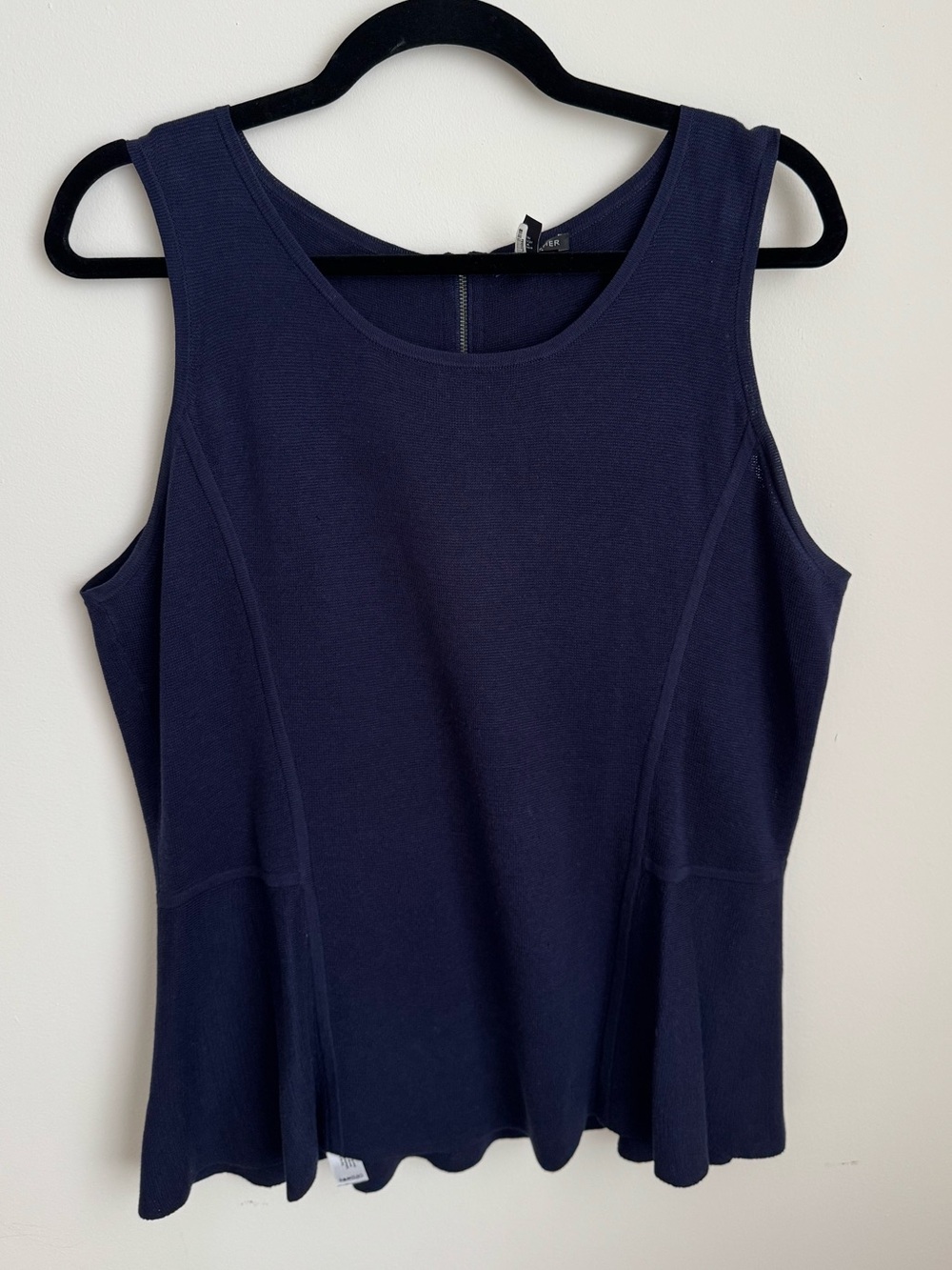 Eileen Fisher Navy Tank, Size Large